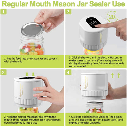 Cordless Mason Jar Sealer