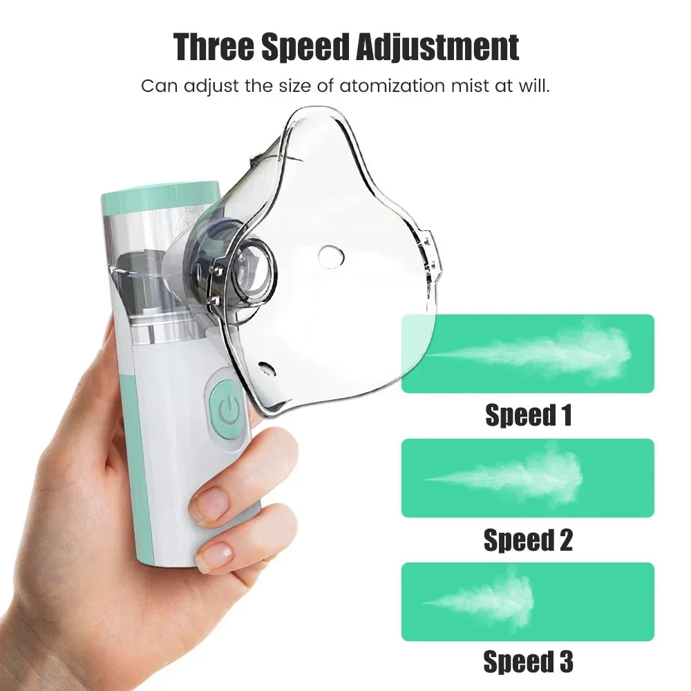 Silent Mesh Mini Nebulizer