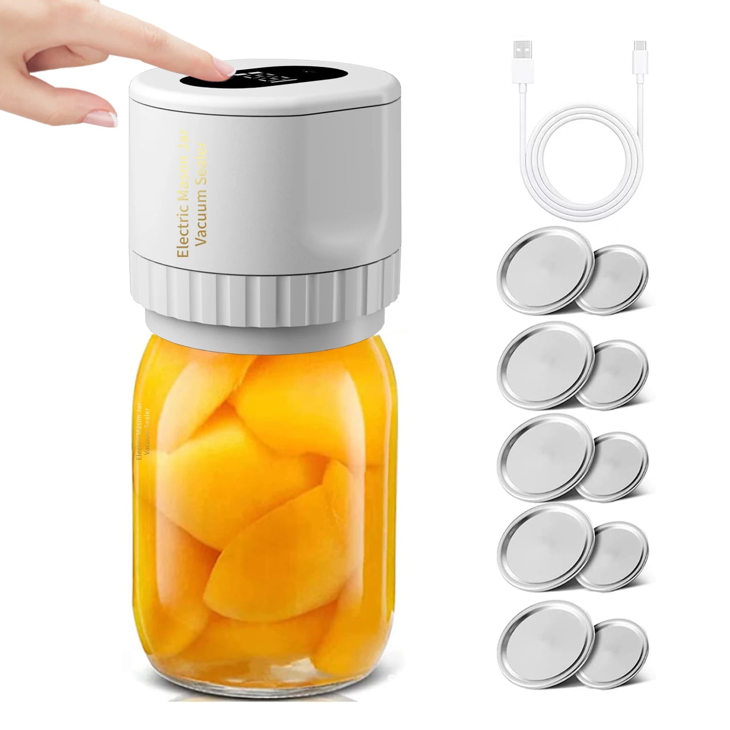 Cordless Mason Jar Sealer